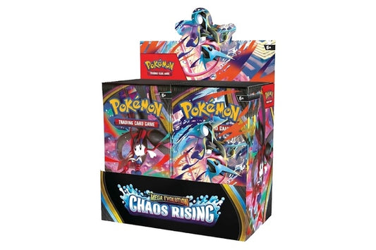 Pokémon TCG: Mega Evolution-Chaos Rising Booster Display Box (36 Packs)
