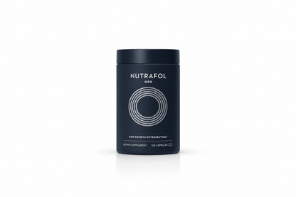 NutrafoI Men's Hair Growth Supplements, Clinically Tested for Visibly Thicker Hair and Scalp Coverage, Dermatologist Recommended - 120 CAP