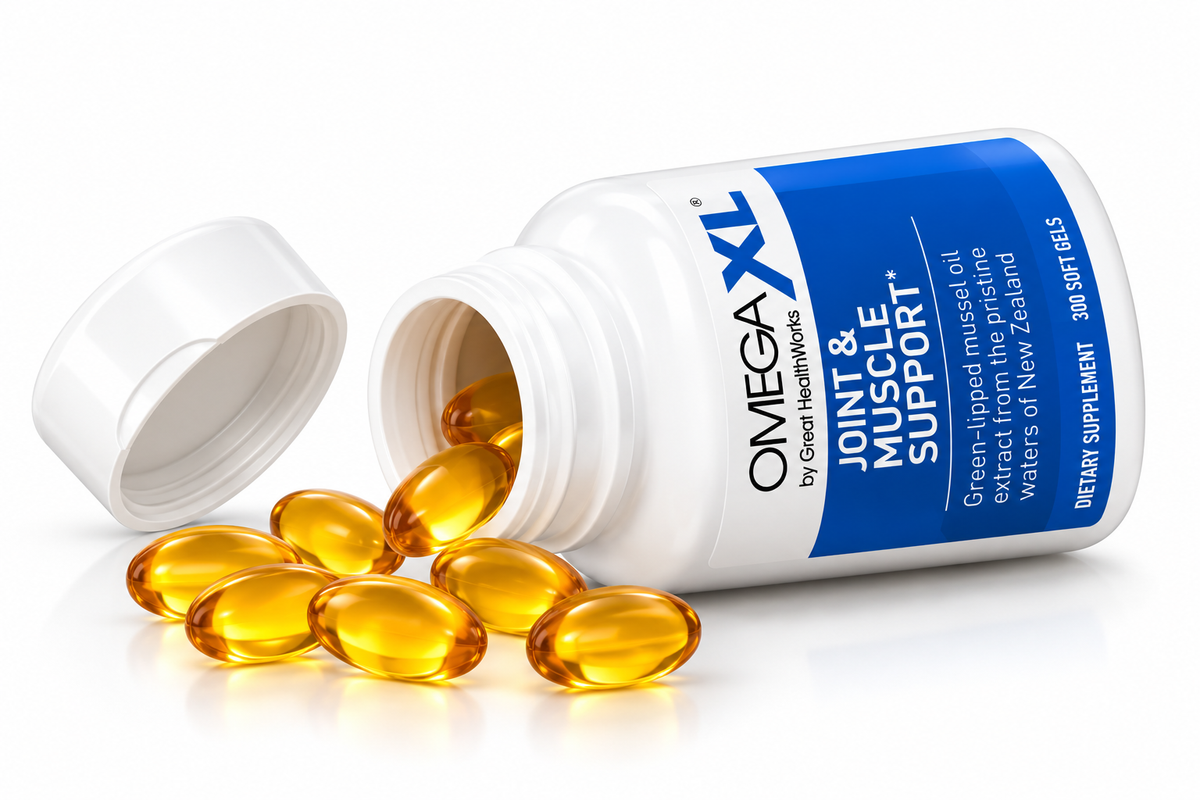 OmegaXL 300 Count, Soft Gels - Joint Health Supplement