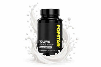Popstar Semen Volume Supplement - Men's Semen Health & Fertility - Doctor Formulated with Zinc - 1 Month Supply
