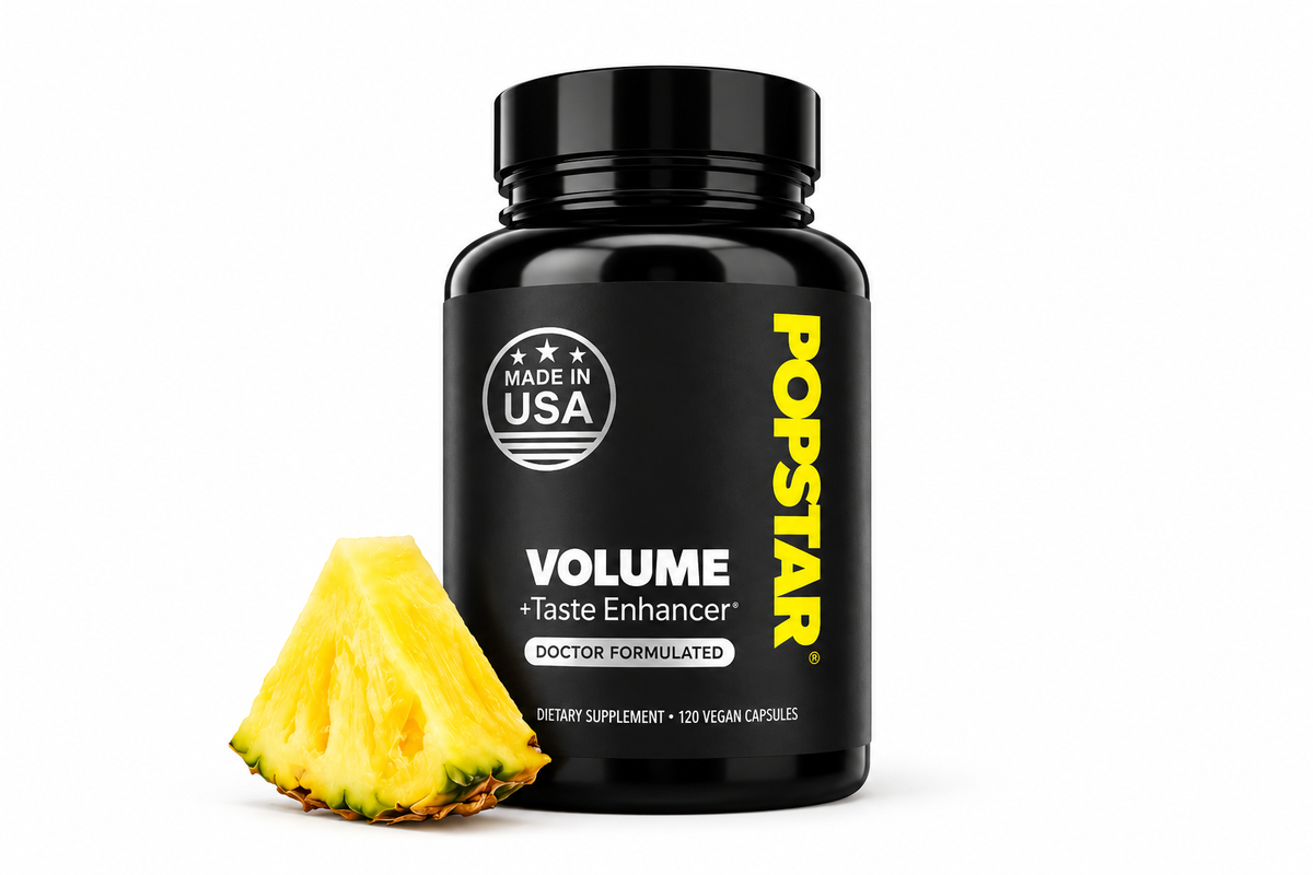 Popstar Semen Volume Supplement - Men's Semen Health & Fertility - Doctor Formulated with Zinc - 1 Month Supply