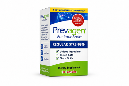 Prevagen Regular Strength Capsules, 60ct 1 Pack, Prevagen with Apoaequorin & Vitamin D