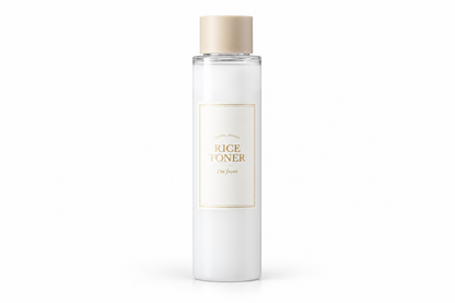 Rice Toner, 77.78% Rice Extract from Korea, Glow Essence with Niacinamide