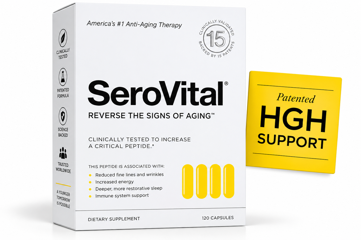Serovital Renewal Complex - Anti Aging Supplements - Amino Acids - White