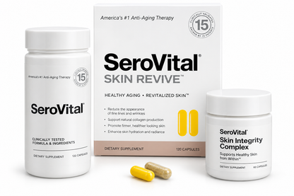Serovital Renewal Complex - Anti Aging Supplements - Amino Acids - White
