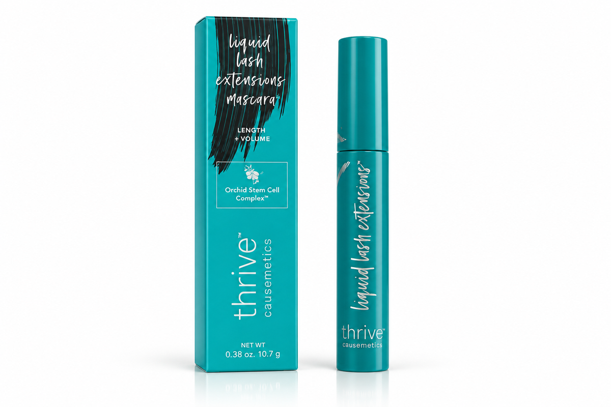 Thrive Causemetics Liquid Lash Extensions Mascara Brynn Rich Black .38 NIB