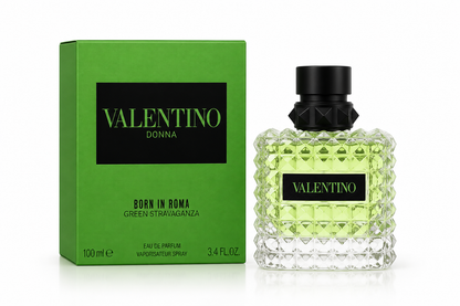 Valentino Donna Born In Roma Eau De Parfum (Green Stravganza) 3.4 oz 100 ML