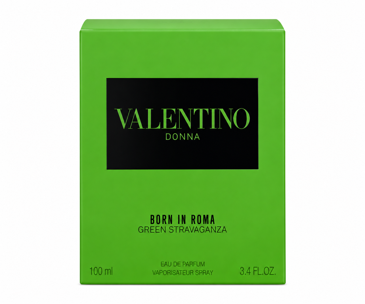 Valentino Donna Born In Roma Eau De Parfum (Green Stravganza) 3.4 oz 100 ML