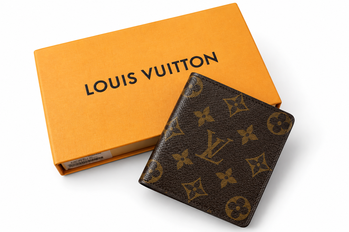 Louis Vuitton Marco Wallet Monogram Brown