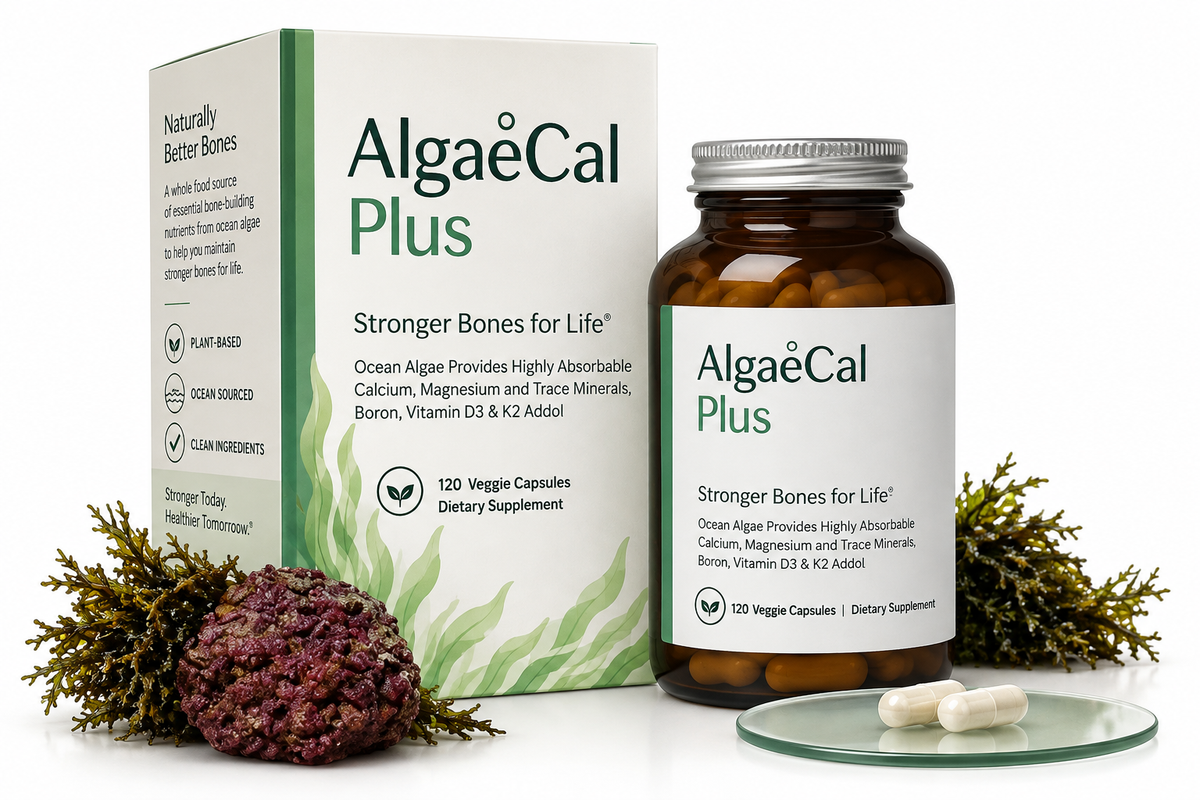AlgaeCal Plus Stronger Bones for life 120 capsules