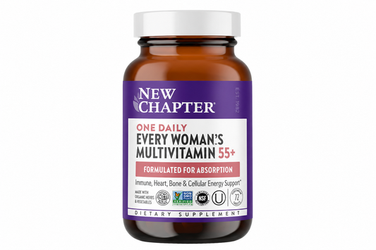 New Chapter Every Woman's One Daily 55+ Multivitamin Tablets-48 Count