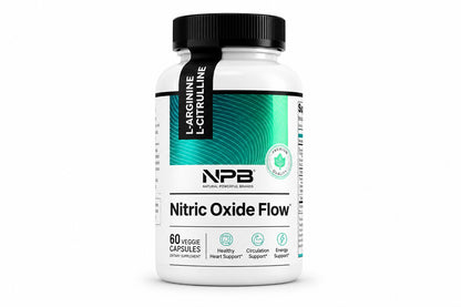 Nitric Oxide Flow Supplement Heart Health Blood Circulation Exercise 60 Capsule