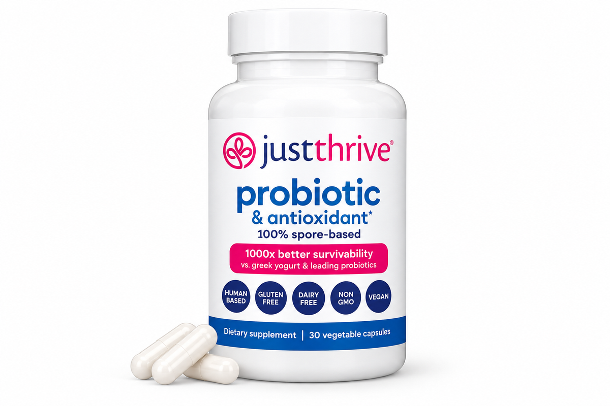 Just Thrive: Probiotic & Antioxidant 90 Veg Caps
