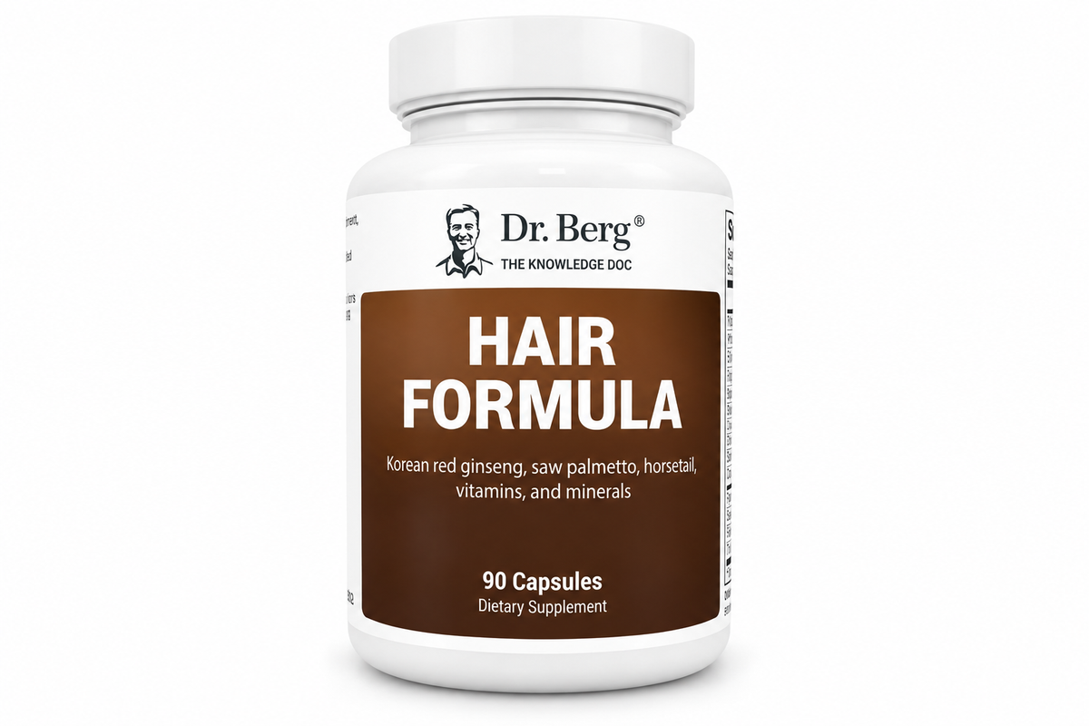 Dr. Berg All-in-One Vitamins for Hair, Skin, & Nails - Advanced Formula 90 Cap