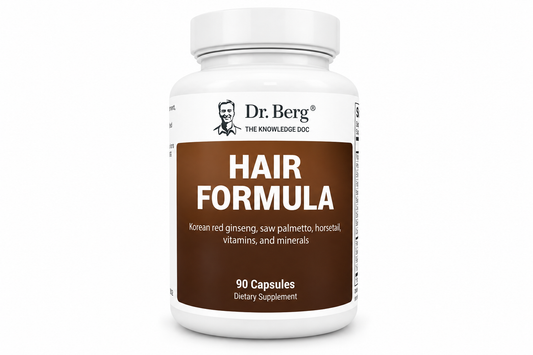 Dr. Berg All-in-One Vitamins for Hair, Skin, & Nails - Advanced Formula 90 Cap