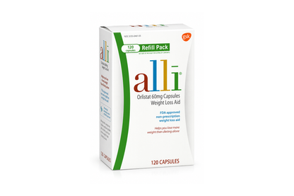 alli Diet Weight Loss Pills Orlistat 60Mg Capsule 170 Count