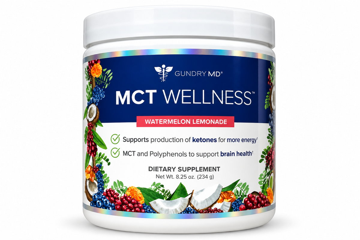 Gundry MD MCT Wellness - Watermelon Lemonade 8.25 oz - Dietary Supplement NEW