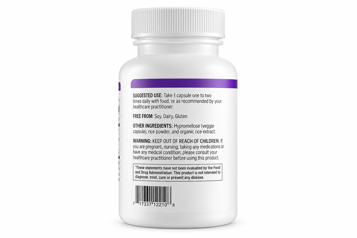 Nutraceuticals - DIM SGS + - Hormone + Detox (60 Capsules)