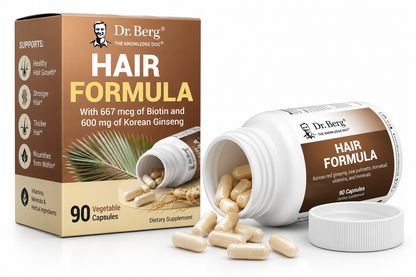Dr. Berg All-in-One Vitamins for Hair, Skin, & Nails - Advanced Formula 90 Cap