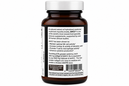 Quality of Life Premium Kinoko Platinum AHCC Herbal Supplement, 750mg