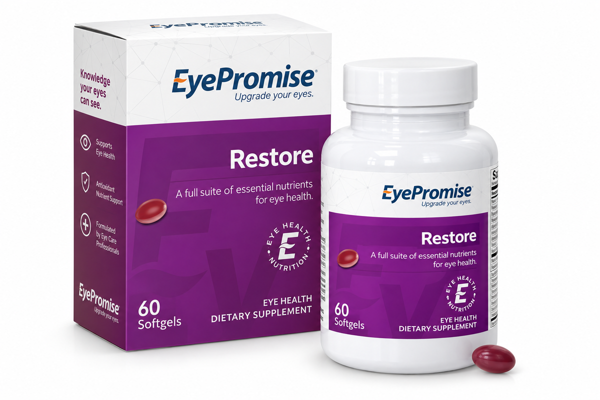 EyePromise Restore Supplement Complete Macular Health Formula - 60 Softgels