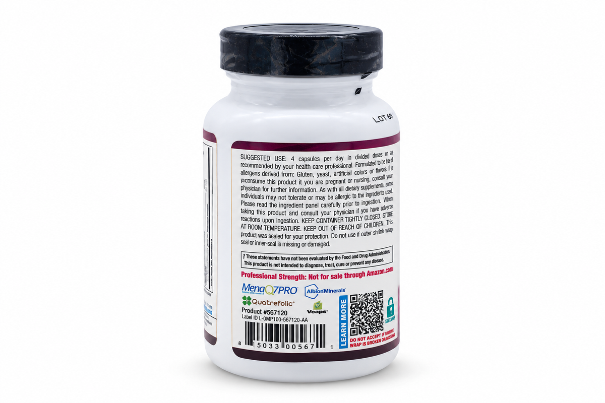 Ortho Molecular OsteoPrev Bone Density Support 120 Capsules Vitamins & Minerals