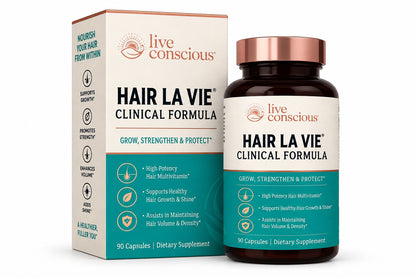 HAIR LA VIE Clinical Formula Volume Density Hair Growth Shine Multivitamin 90Ct