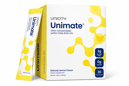 Unicity Unimate Lemon 30 Stick Packs