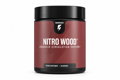 Nitro Wood Nitric Oxide Booster for Men, Blood Flow Support, 30 Servings