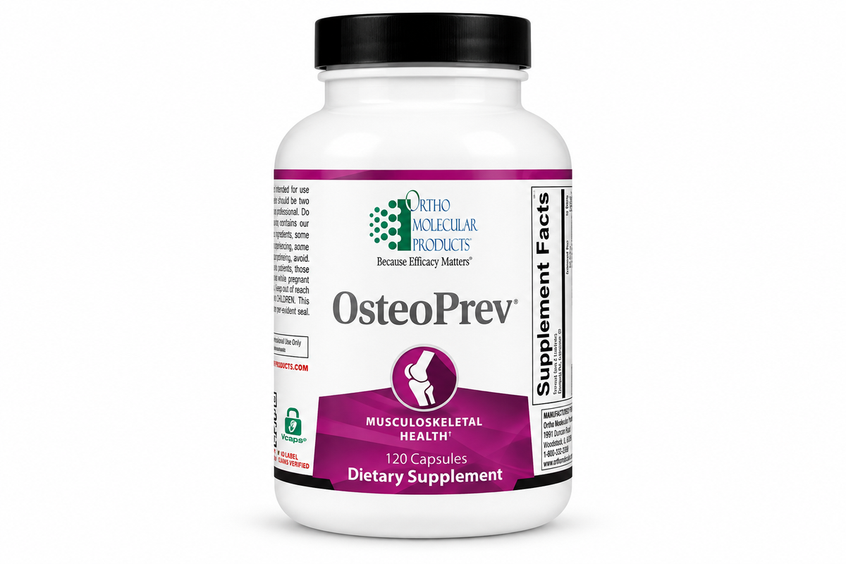 Ortho Molecular OsteoPrev Bone Density Support 120 Capsules Vitamins & Minerals