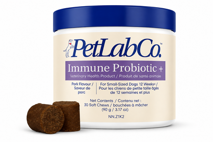 PetLab Co Probiotic Chew Pork Flavor Dogs 12+ weeks 30 soft chews