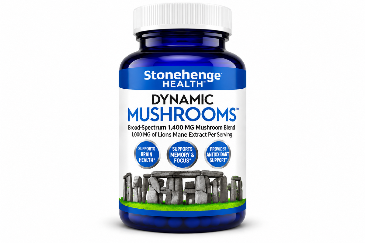 Health Dynamic Mushrooms, 60 Veggie Capsules