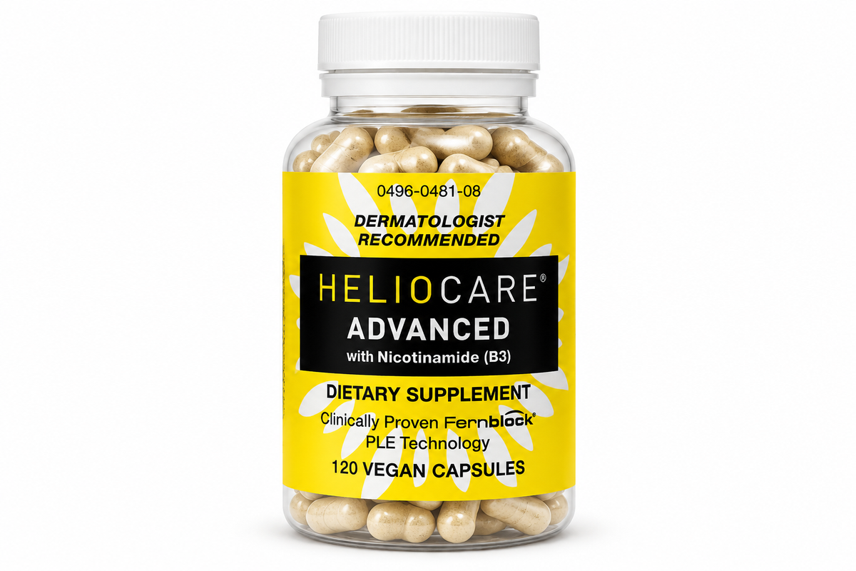 Heliocare Advanced with Nicotinamide Antioxidant Supplement, 120 Capsules