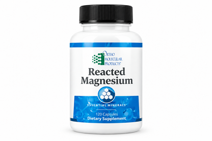 Ortho Molecular Products Reacted Magnesium 120Capsules