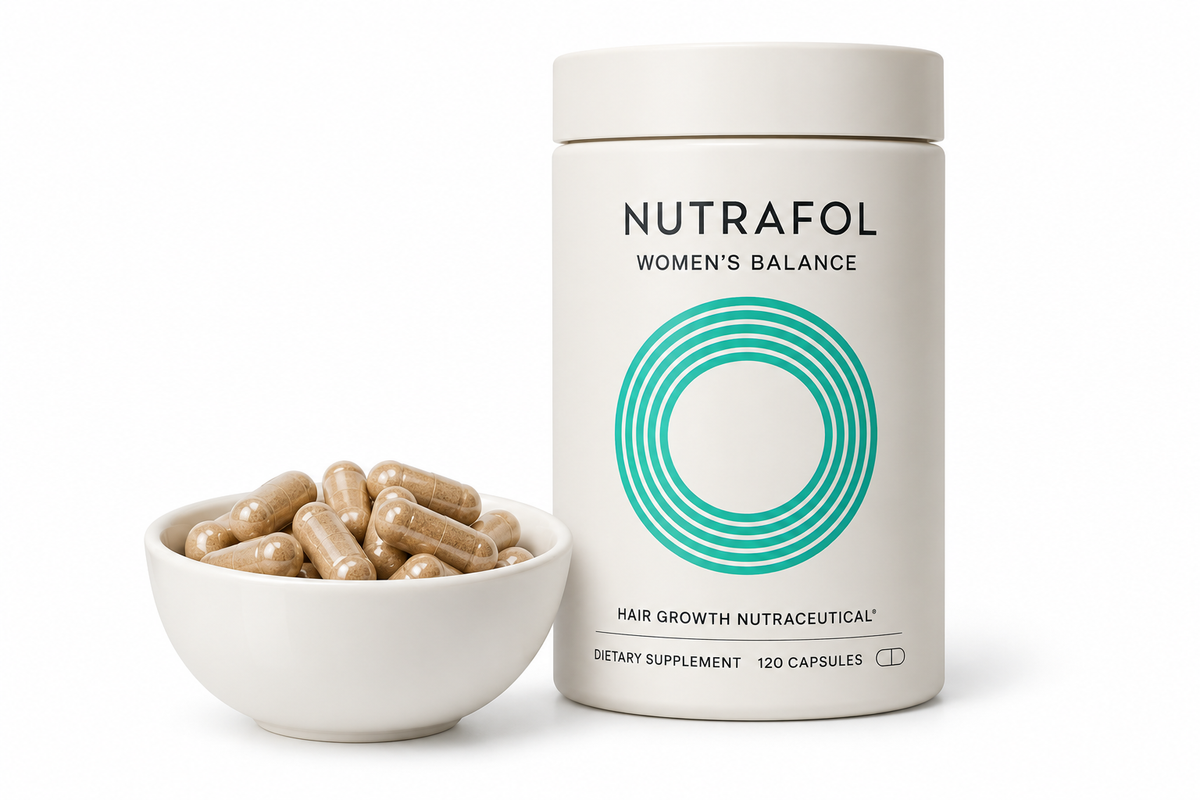 NUTRAFOLS Women's Hair Growth Nutraceutical 120 Capsules