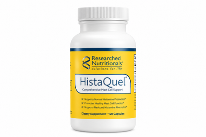 HistaQuel Mast Cell & Histamine Support Capsules | Researched Nutritionals | 120