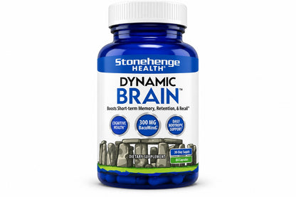 Health Dynamic Brain Dietary Supplement 60 Veggie Capsules