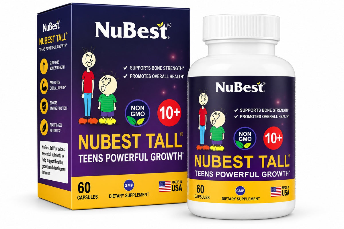 NuBest Tall 10+ Advanced Bone Health Support for Teens (10+)  60 caps