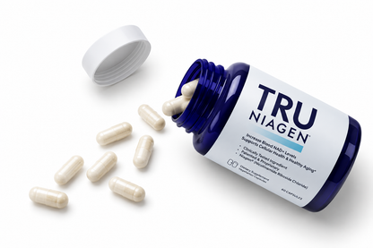 TRU NIAGEN Patented NAD+ Supplement, 300mg Niagen, 30 Servings | Nicotinamide Riboside