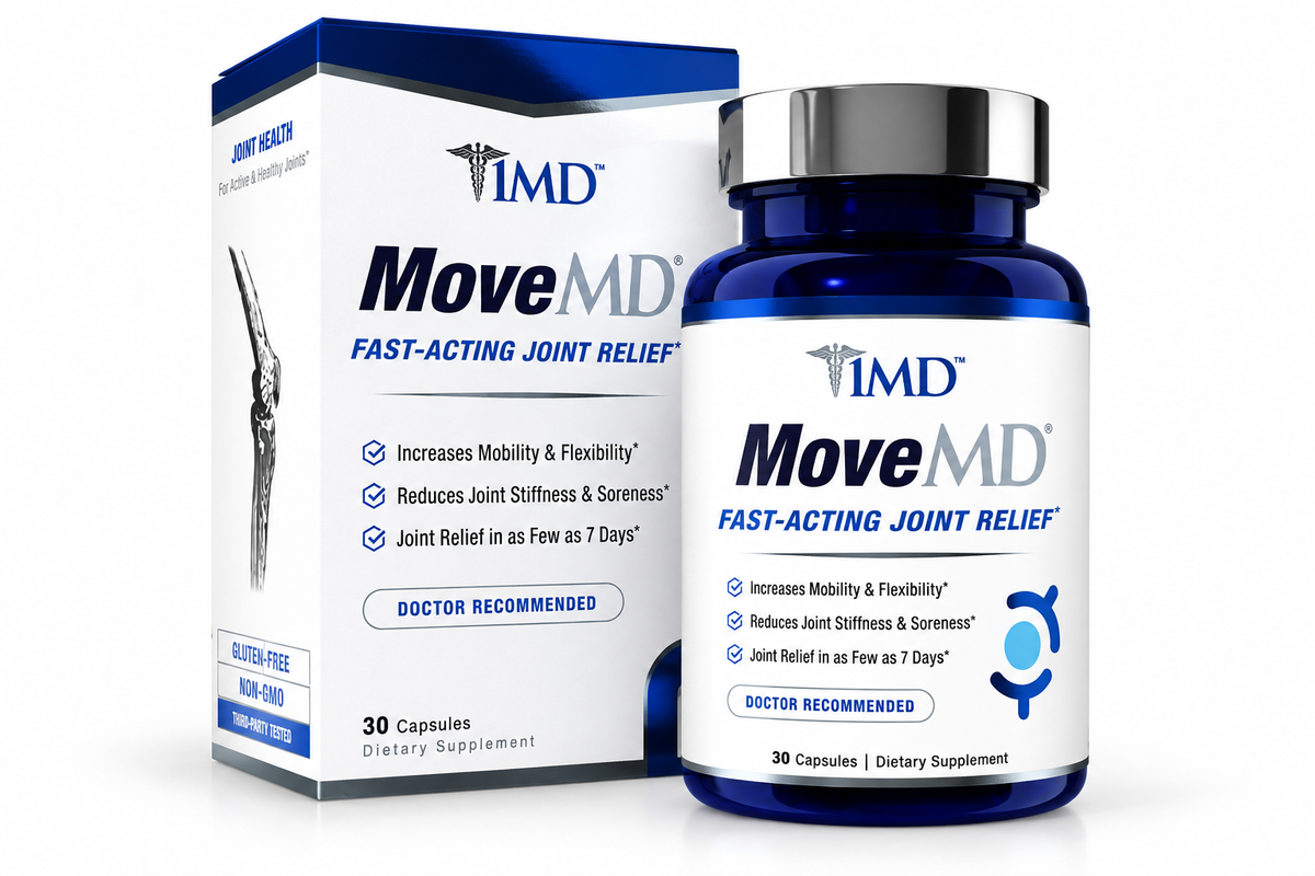 1MD Nutrition MoveMD - Health Supplement for Joint, 30 Capsules