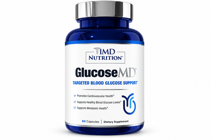 1MD Nutrition GlucoseMD - Blood Sugar Support Supplement 60 Capsules