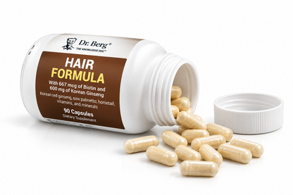 Dr. Berg All-in-One Vitamins for Hair, Skin, & Nails - Advanced Formula 90 Cap