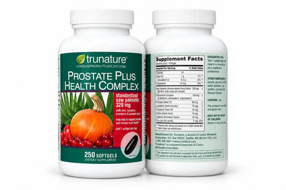 Trunature Prostate Plus Health Complex, 250 Softgels