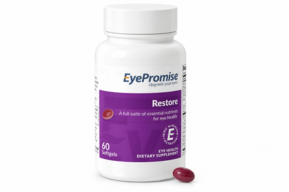 EyePromise Restore Supplement Complete Macular Health Formula - 60 Softgels