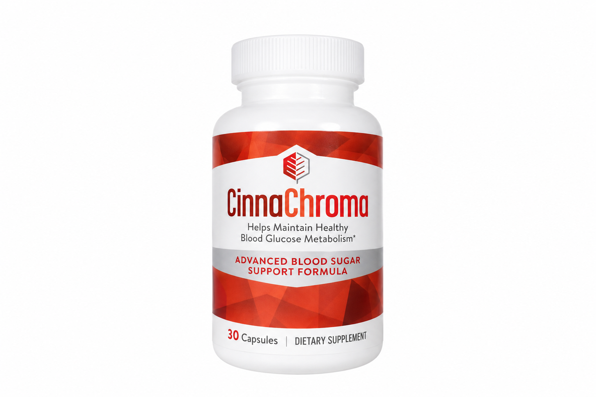 CinnaChroma – Blood Sugar Support Supplement with Cinnamon Extract & Chromium