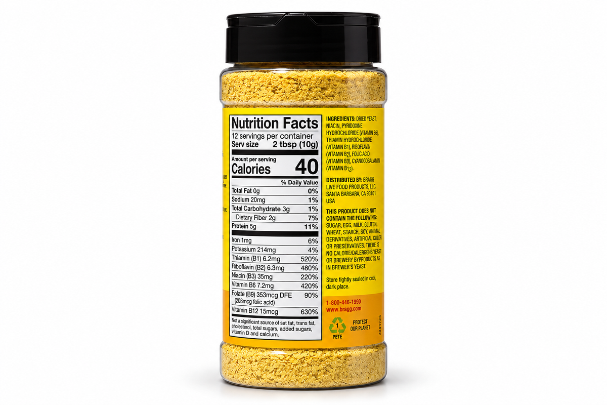Bragg Premium Nutritional Yeast Seasoning 4.5 Ounce (Pack of 1)