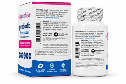 Just Thrive: Probiotic & Antioxidant 90 Veg Caps